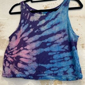 Hard Tail Size Small Tank Top (purple/blue)